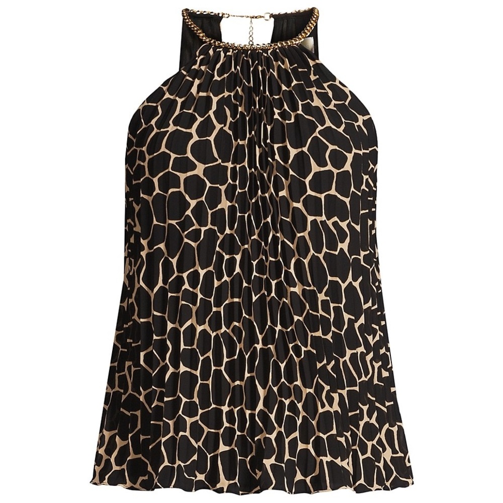 MICHAEL Michael Kors
Giraffe Pleated Chain Top